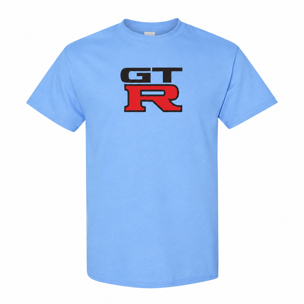 GTR cotton T-shirt Sky Blue front