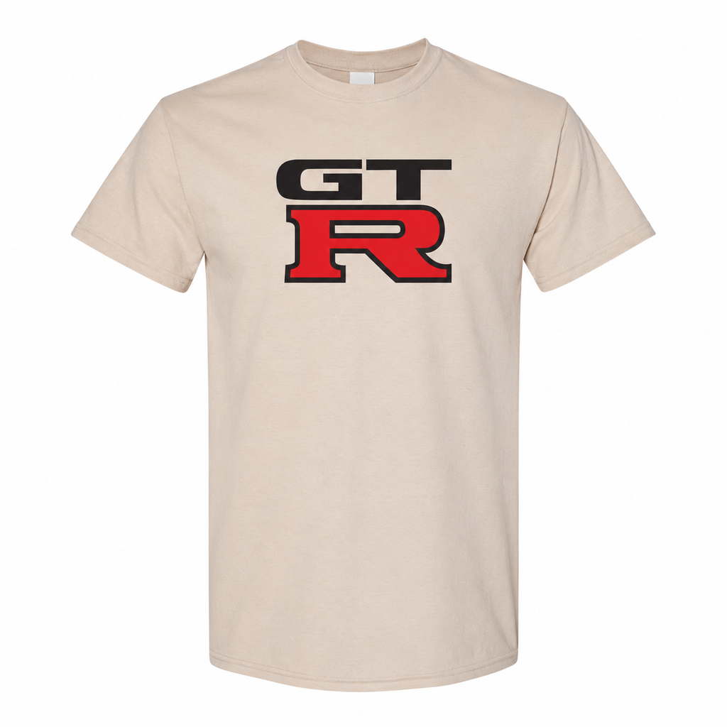 GTR cotton T-shirt Tan front