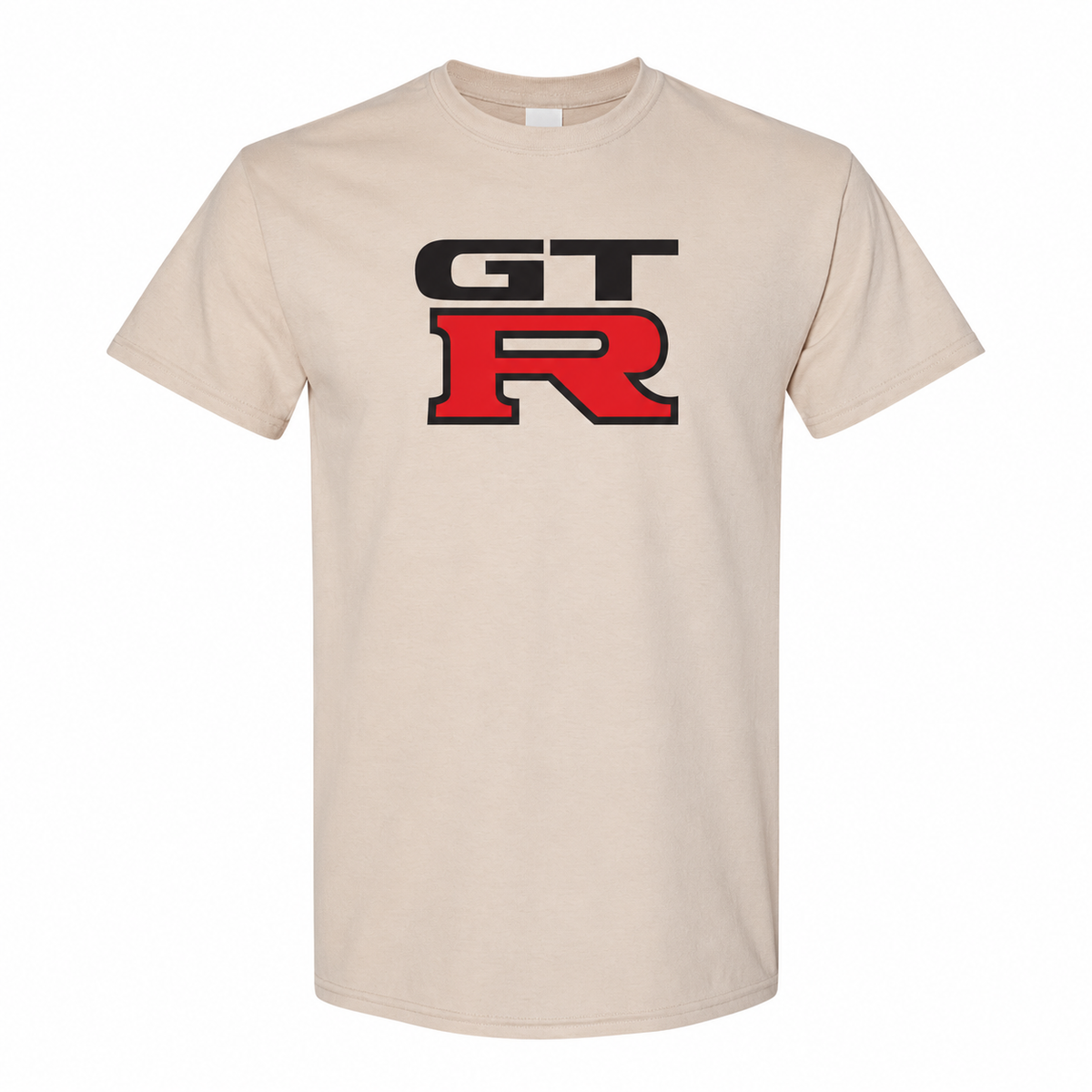 GTR cotton T-shirt Tan front