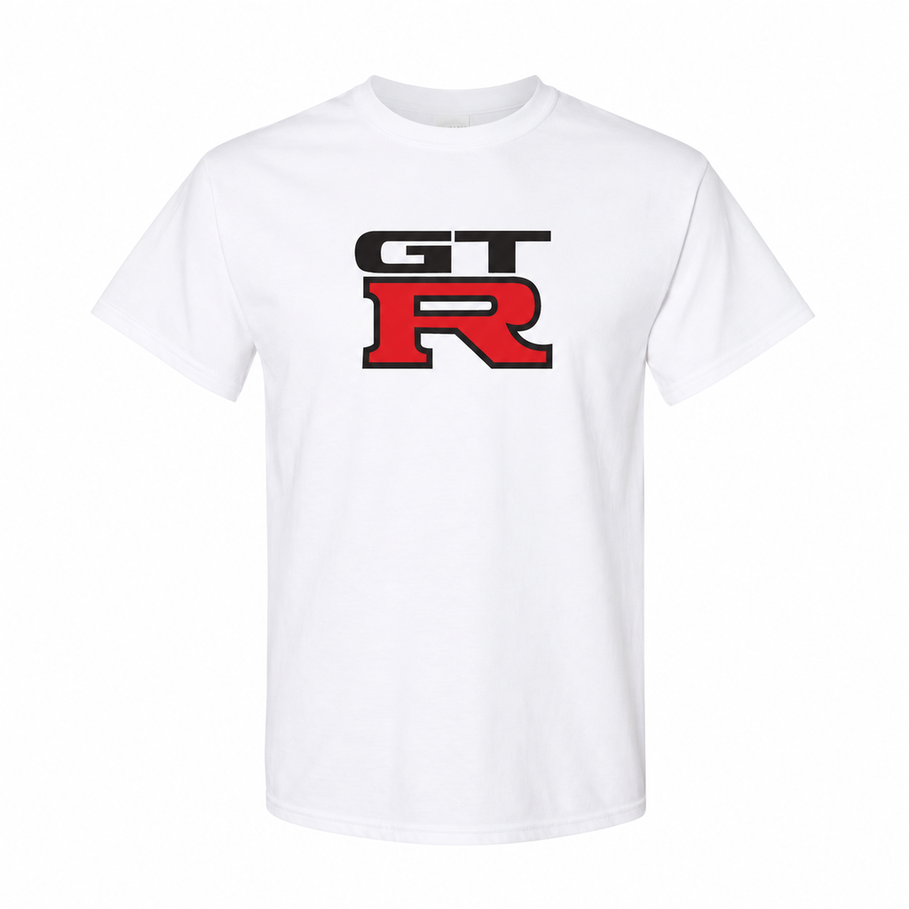 GTR cotton T-shirt White front