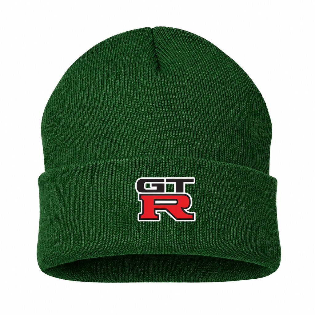 GTR Forest Green beanie front main