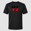 GTR polyester T-shirt — Black — original logo