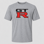GTR polyester T-shirt — Grey — original logo