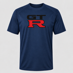 GTR polyester T-shirt — Navy — original logo