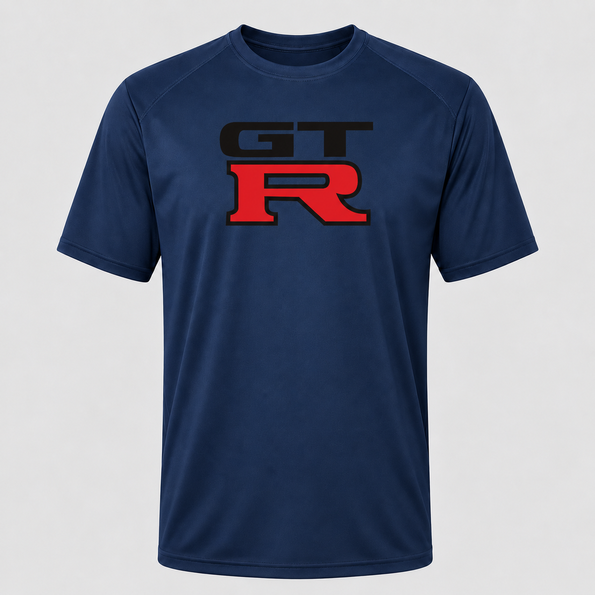 GTR polyester T-shirt — Navy — original logo