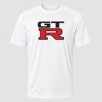 GTR polyester T-shirt — White — original logo