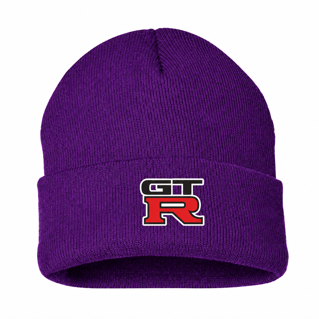 GTR Purple beanie front main
