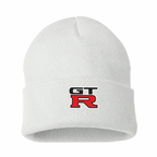 GTR White beanie front main