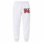 GTR youth jogger sweatpants in White, Youth Large ages 10–12