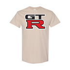 Youth Kids GTR Car Cotton T-Shirt | Color: Tan | Main