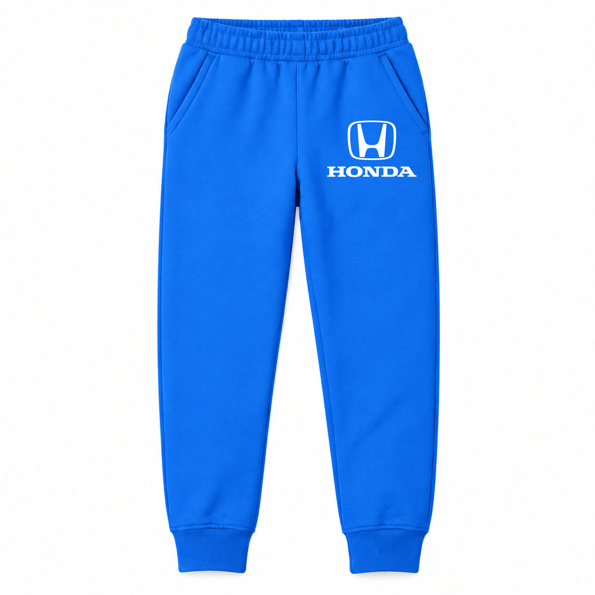 Honda youth jogger sweatpants in Blue, Youth Large ages 10–12