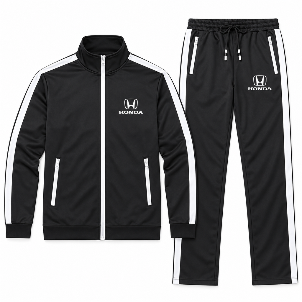 Men's Honda Motorsport Car Dri-Fit TrackSuit | Color: Black | Image 5
