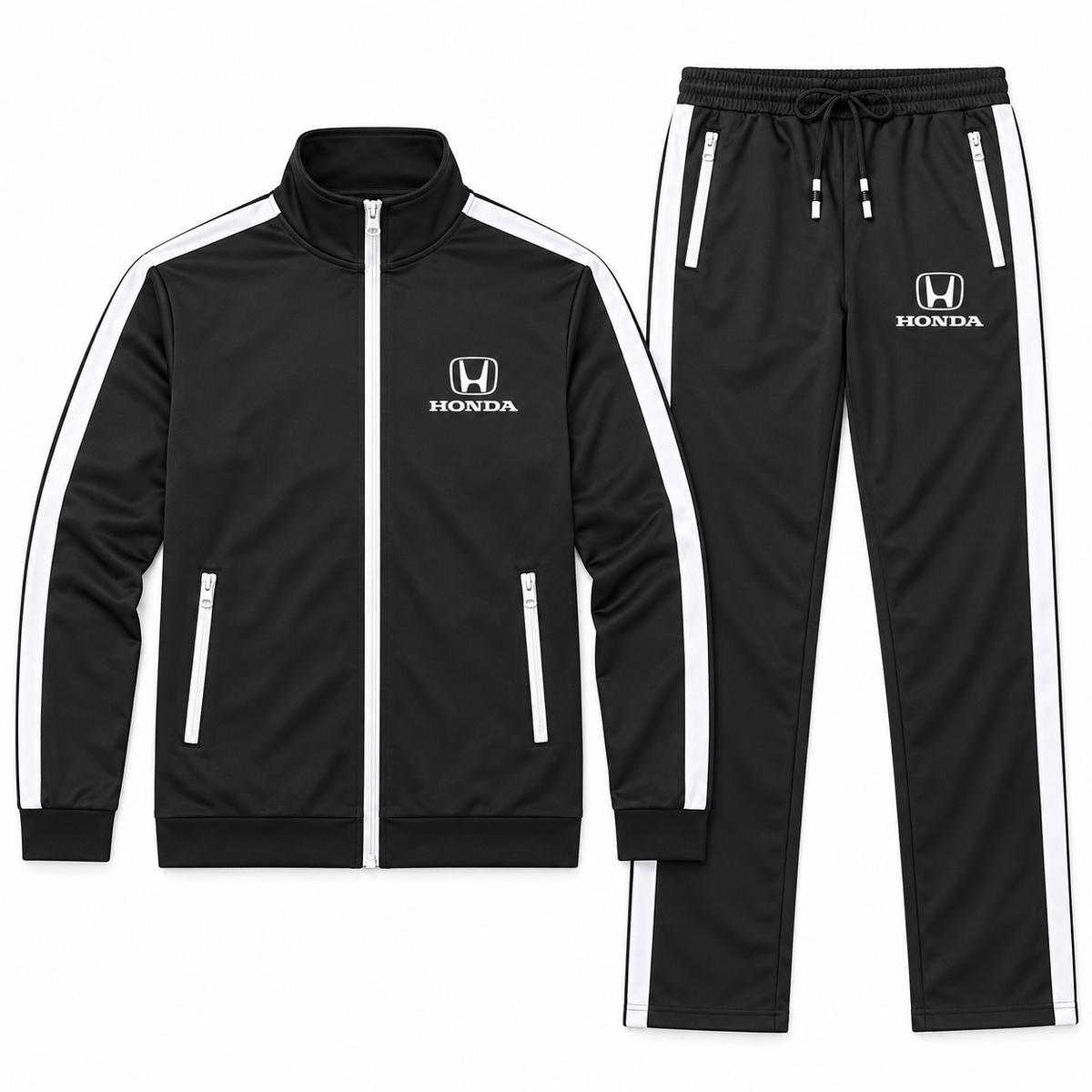 Men's Honda Motorsport Car Dri-Fit TrackSuit | Color: Black | Image 5