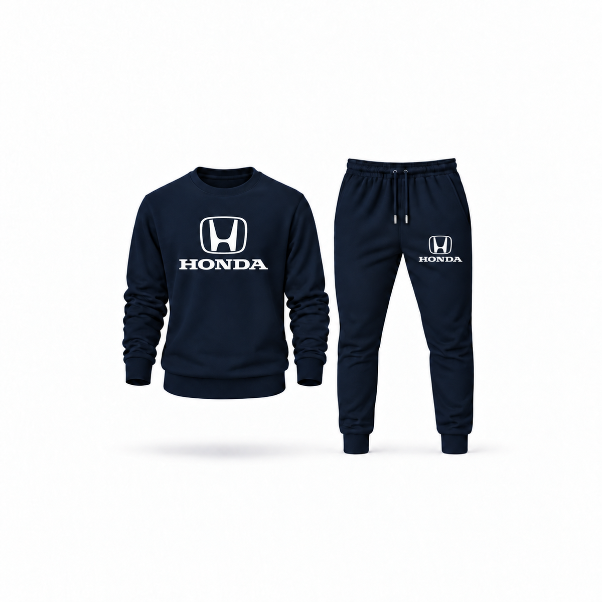 Men's Honda Sweatshirt Joggers Set | Color: Navy | Main