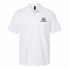Men's Honda Dry Blend Polo — White — clean front main