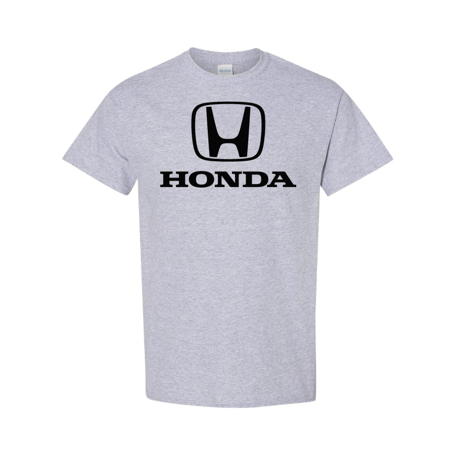 Youth Kids Honda Car Cotton T-Shirt | Color: Grey | Main