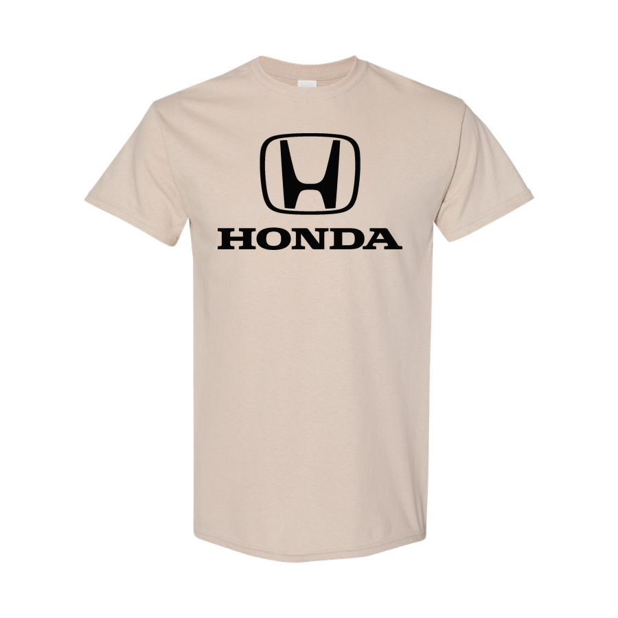 Youth Kids Honda Car Cotton T-Shirt | Color: Tan | Main