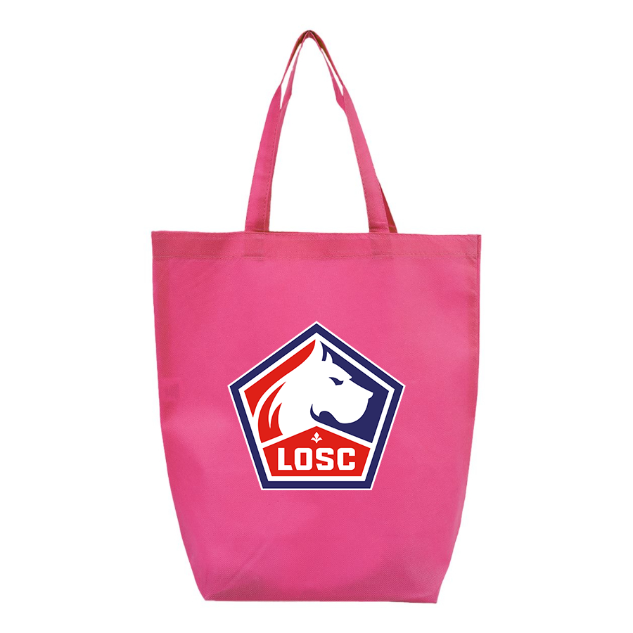 Lille Olympique FC - Q-Tees - Non-Woven Gusset Bottom Tote - Q1251