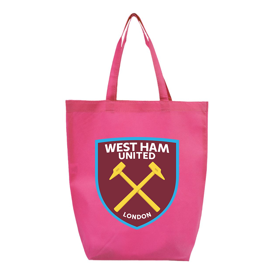 West Ham United FC  -  Q-Tees - Non-Woven Gusset Bottom Tote - Q1251
