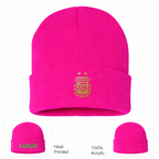 Argentina Soccer Beanie Hat