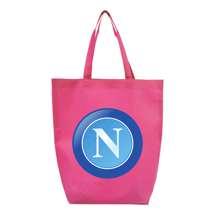 Napoli FC  - Q-Tees - Non-Woven Gusset Bottom Tote - Q1251