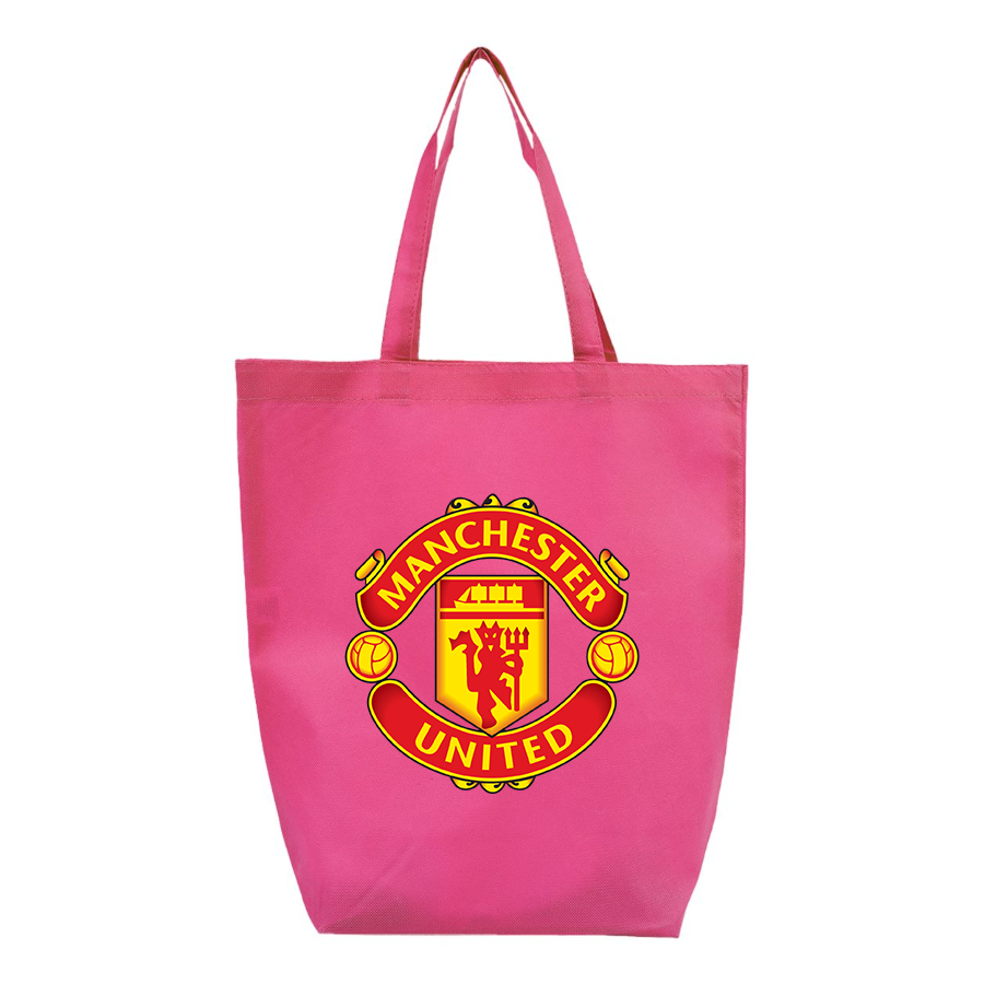 Manchester United Soccer - Q-Tees - Non-Woven Gusset Bottom Tote - Q1251