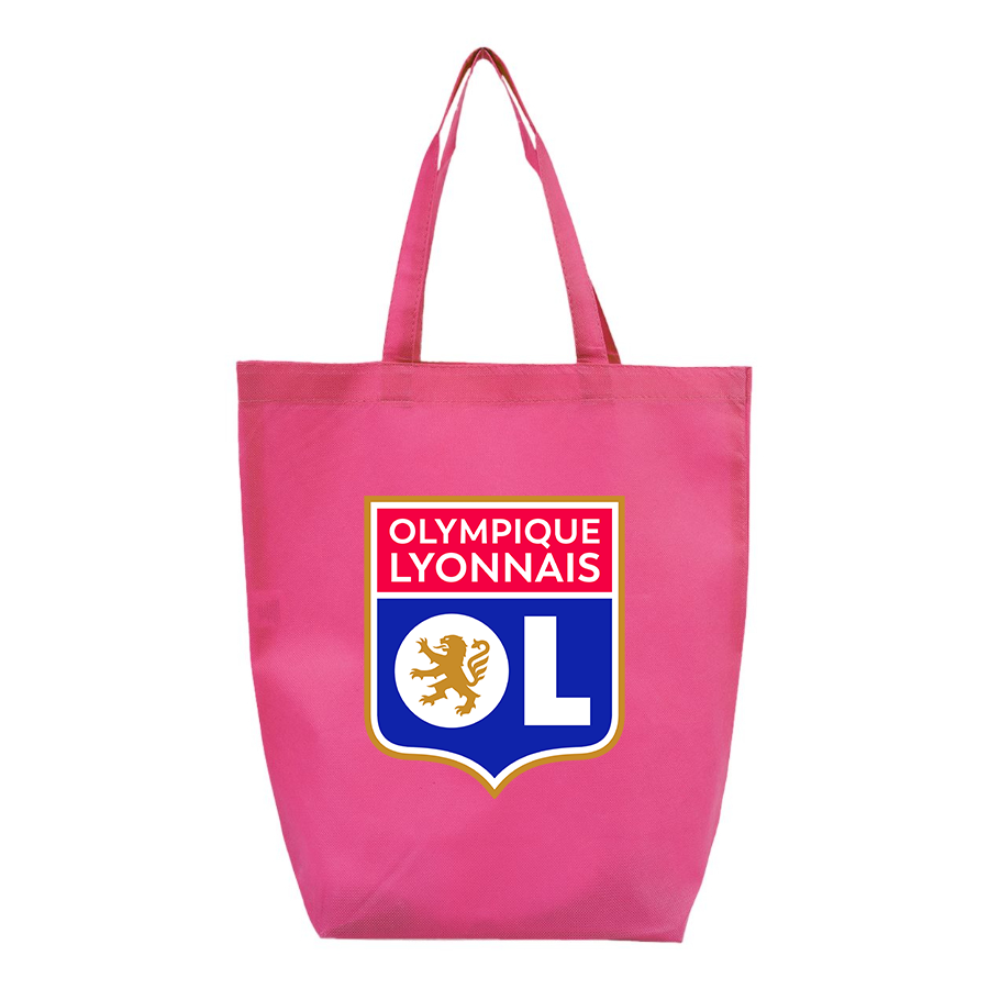 Olympique Lyonnais FC  -  Q-Tees - Non-Woven Gusset Bottom Tote - Q1251
