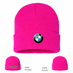 BMW Motorsports Car Cuffed Beanie Hat