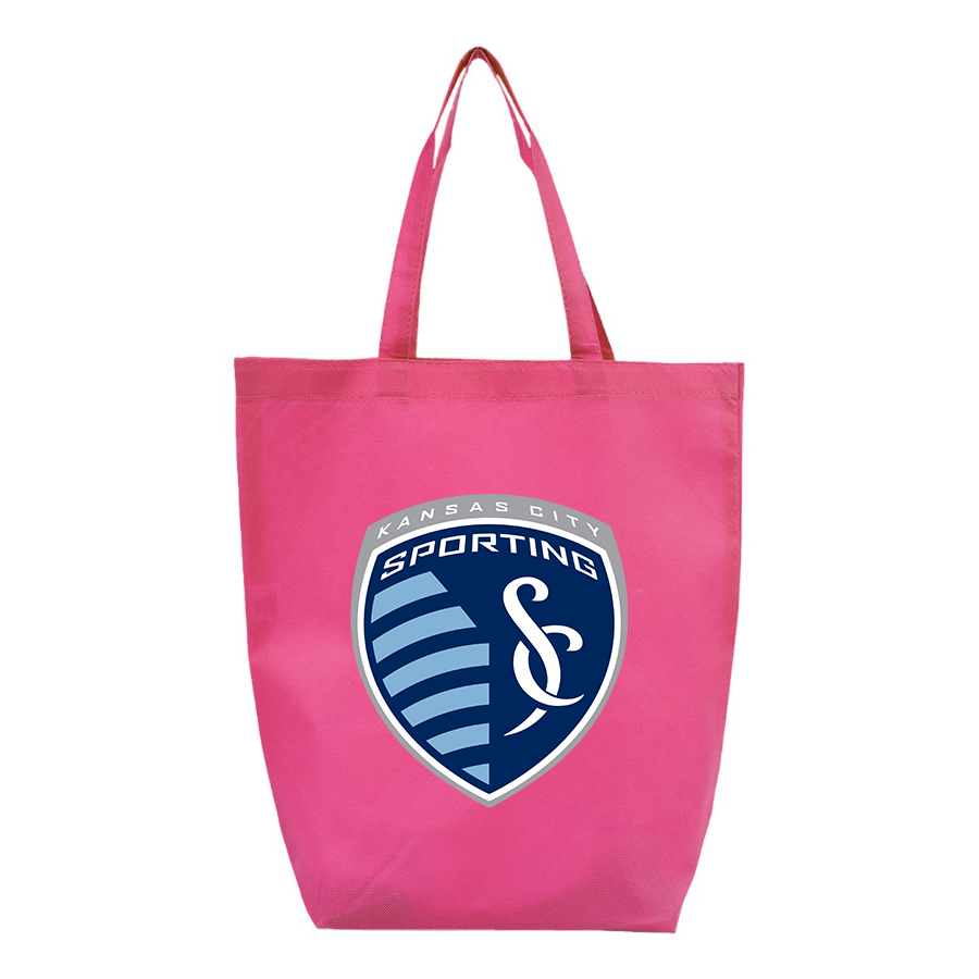 Sporting Kansas City FC  -  Q-Tees - Non-Woven Gusset Bottom Tote - Q1251