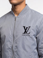Men's Louis Vuitton Lightweight Bomber Jacket Windbreaker Softshell Varsity Jacket Coat