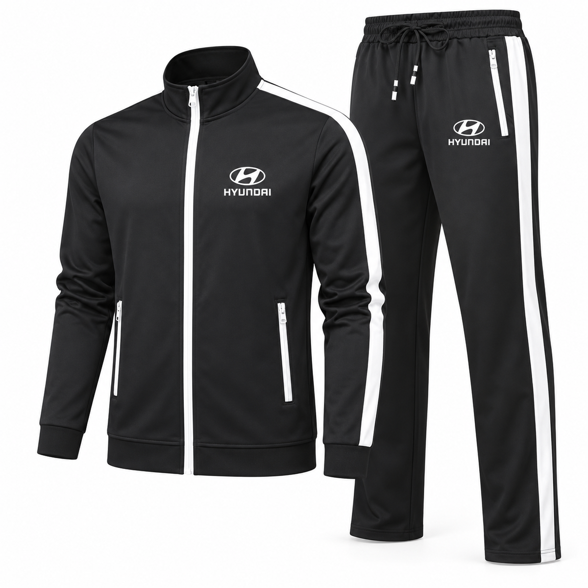 Men's Hyundai Car  Dri-Fit TrackSuit | Color: Black | Image 2
