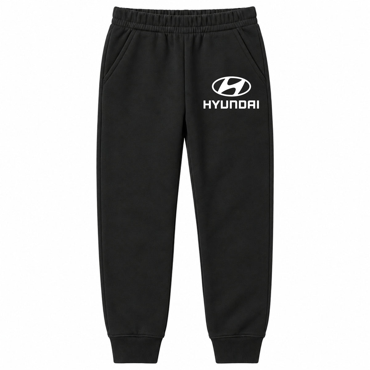 Hyundai youth jogger sweatpants in Black, Youth Large ages 10–12