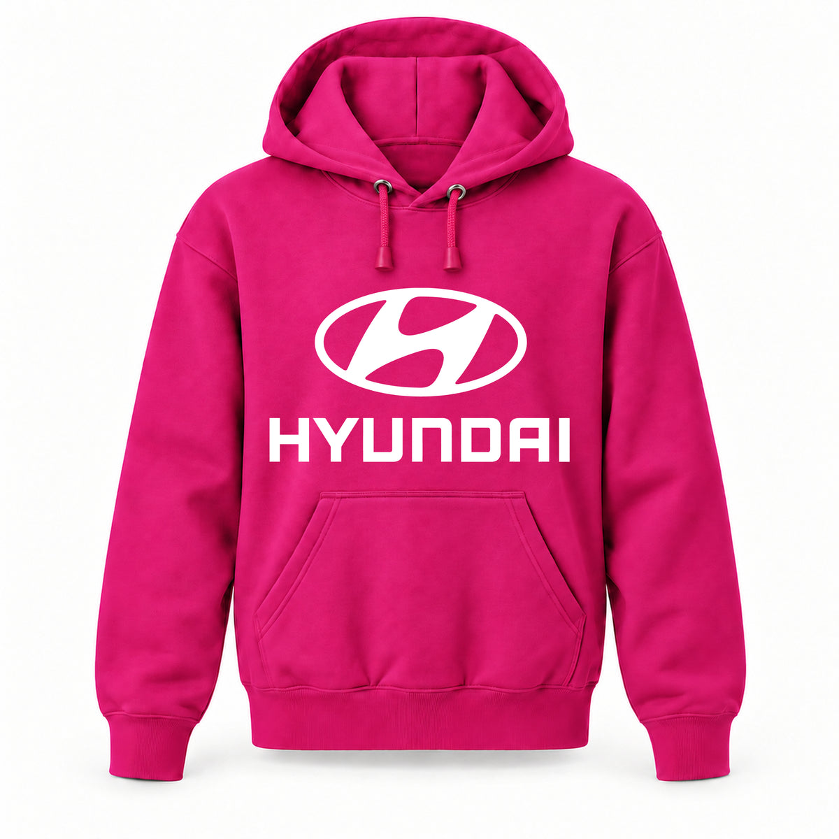 Hyundai - Youth Large Hoodie (Ages 10–12) | Color: Hot Pink