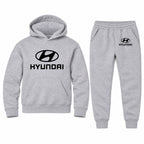 Hyundai youth hoodie jogger set, Sports Grey, Youth Large ages 10–12
