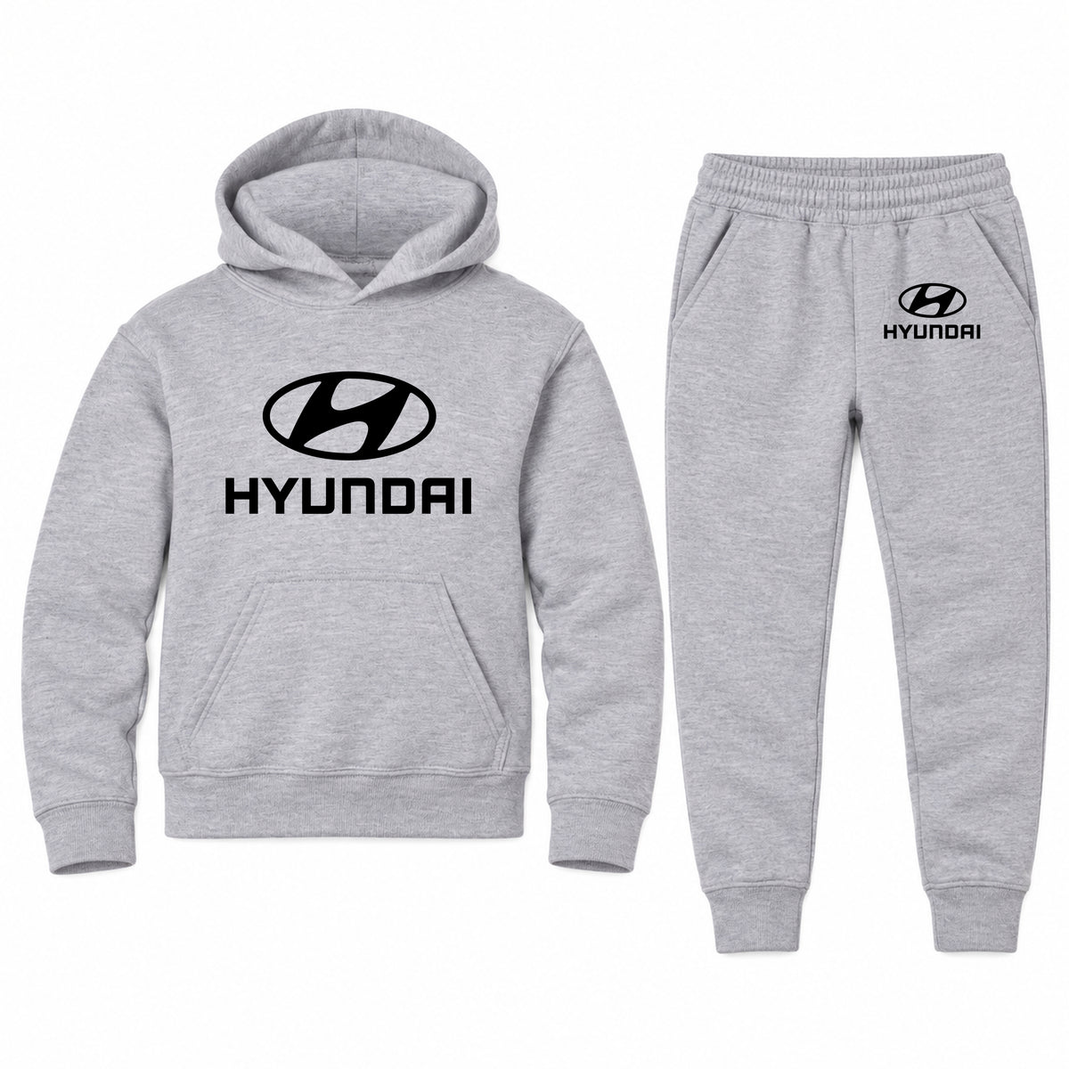 Hyundai youth hoodie jogger set, Sports Grey, Youth Large ages 10–12