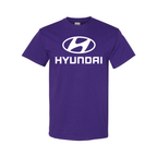 Youth Kids Hyundai Car Cotton T-Shirt | Color: Purple | Main