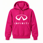 Infiniti - Youth Large Hoodie (Ages 10–12) | Color: Hot Pink