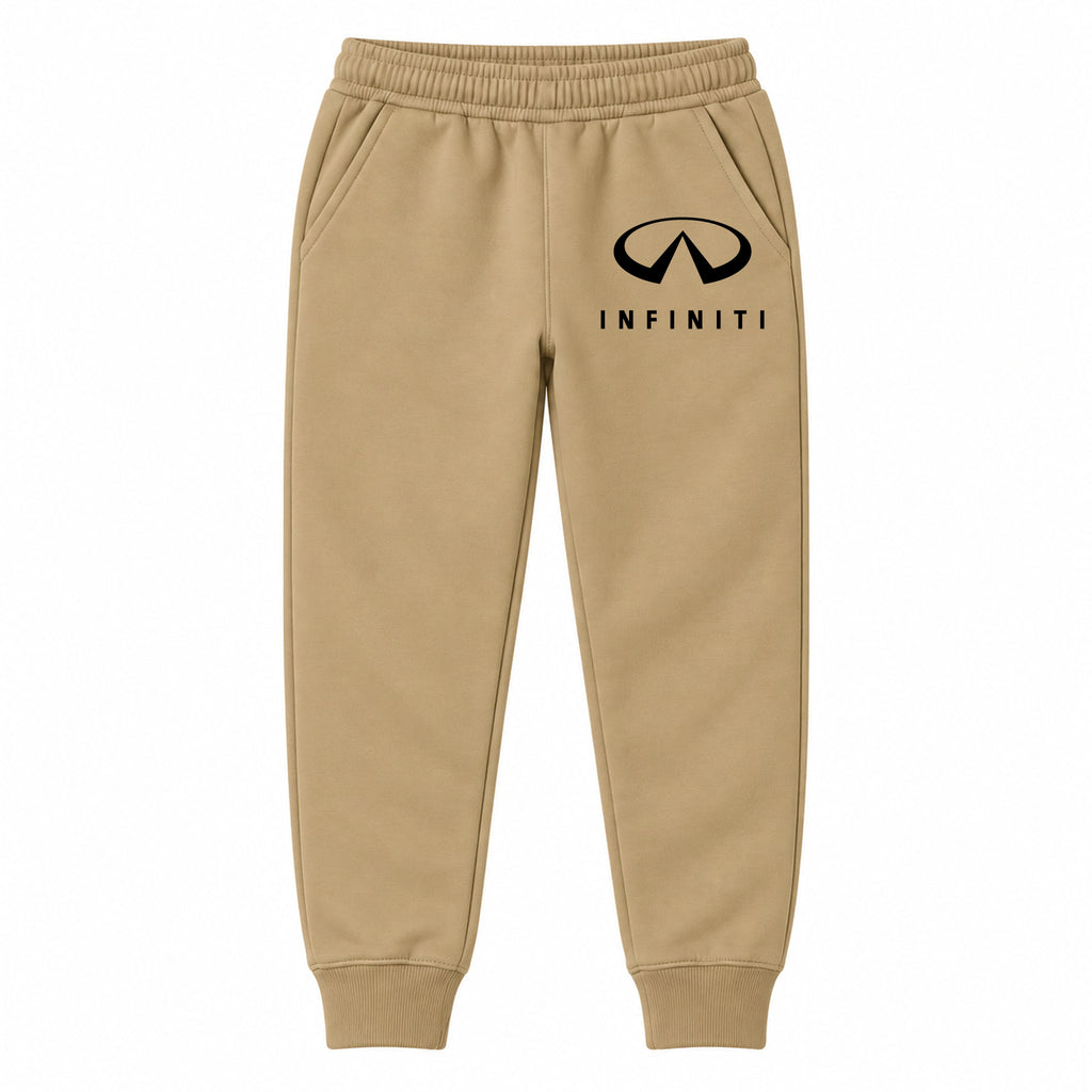 Infiniti youth jogger sweatpants in Khaki, Youth Large ages 10–12