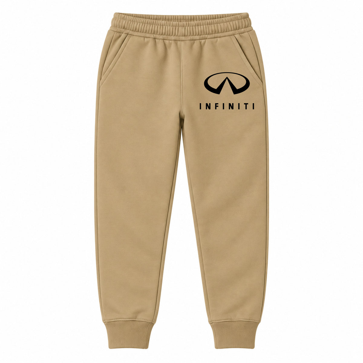 Infiniti youth jogger sweatpants in Khaki, Youth Large ages 10–12
