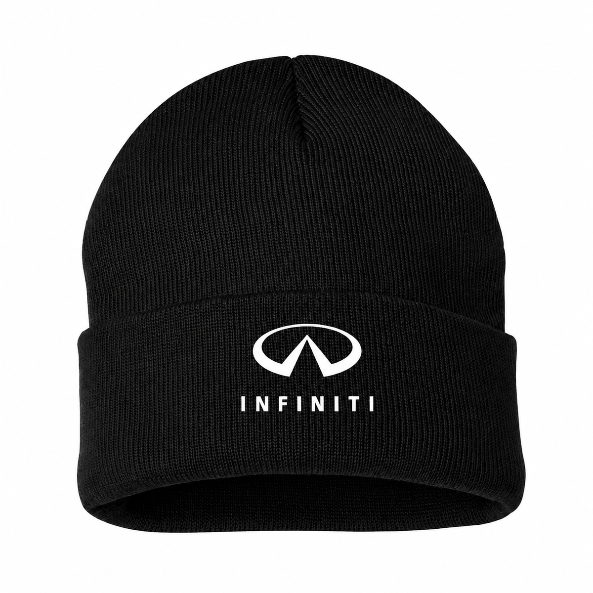 Infiniti Luxury Black beanie front main