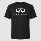 Infiniti Luxury polyester T-shirt — Black — original logo