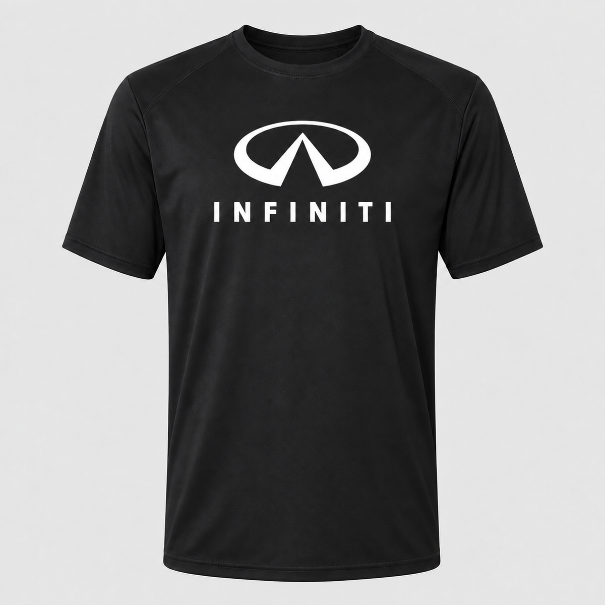 Infiniti Luxury polyester T-shirt — Black — original logo