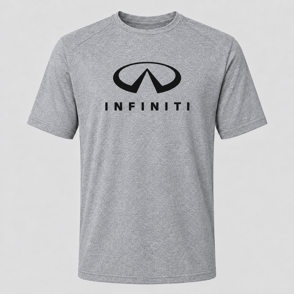Infiniti Luxury polyester T-shirt — Grey — original logo