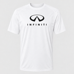 Infiniti Luxury polyester T-shirt — White — original logo