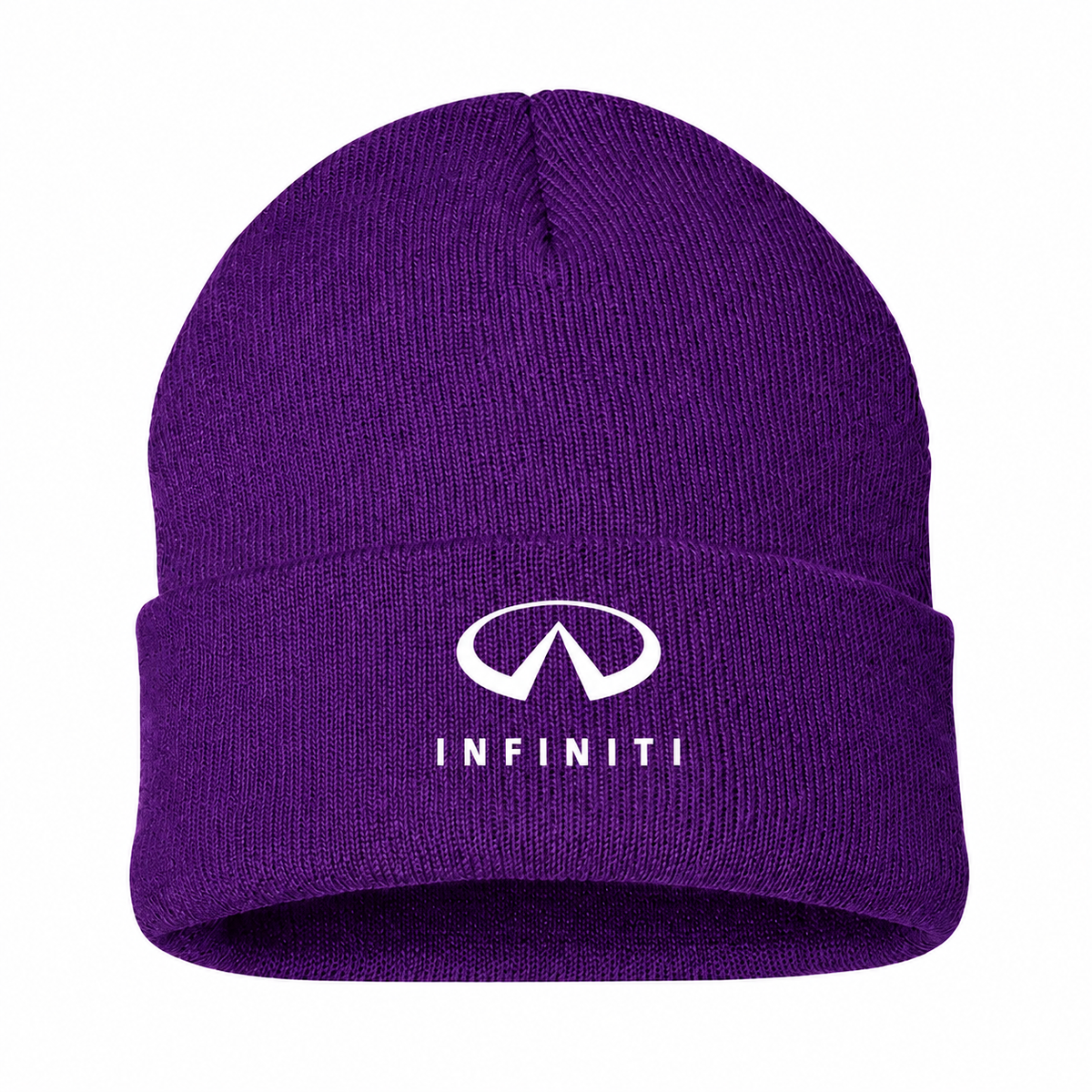 Infiniti Luxury Purple beanie front main
