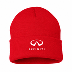 Infiniti Luxury Red beanie front main
