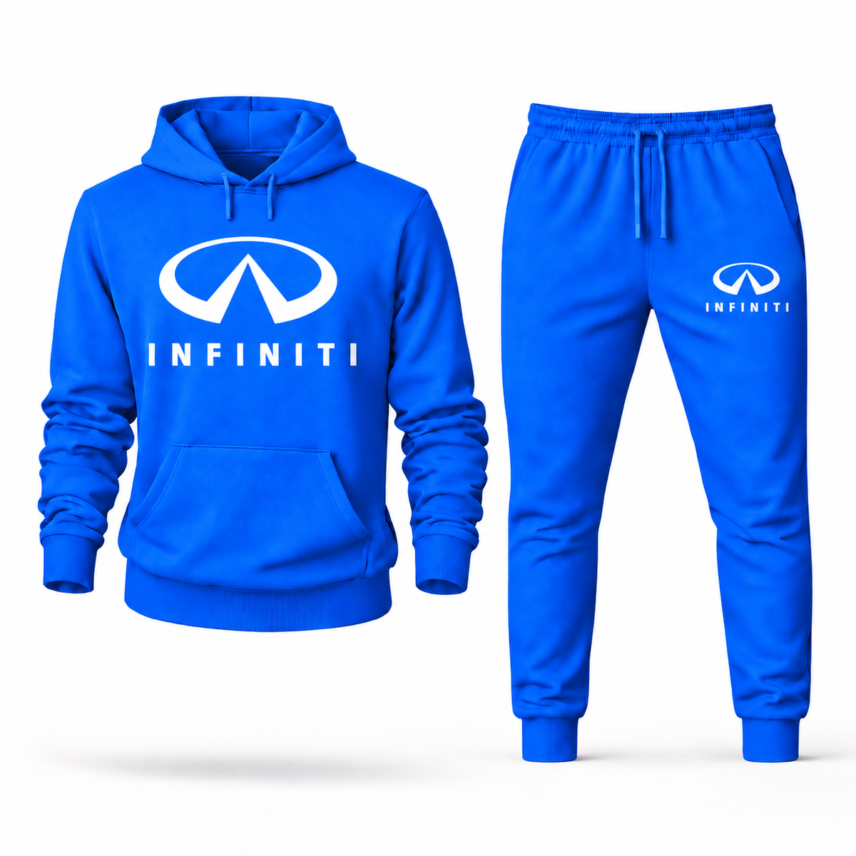 Infiniti Luxury Azure hoodie joggers set front