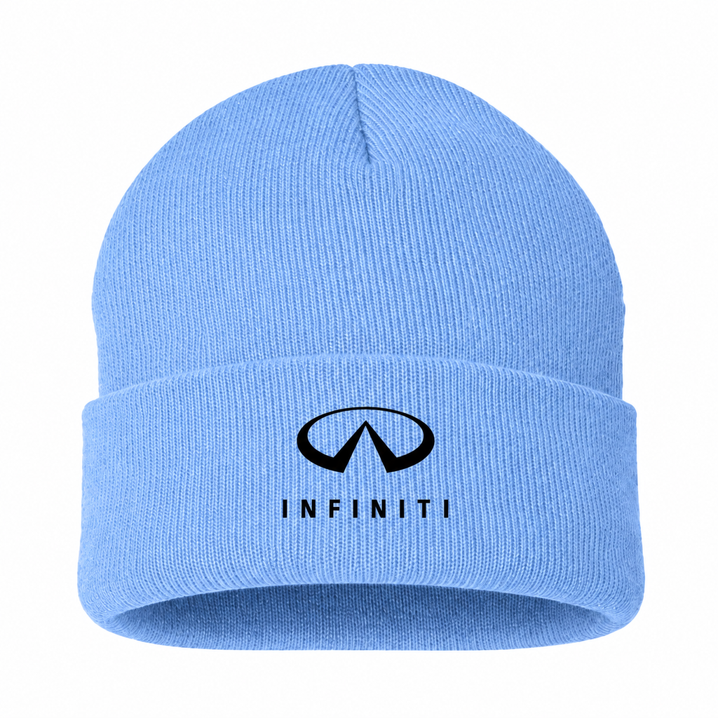 Infiniti Luxury Sky Blue beanie front main