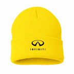 Infiniti Luxury Yellow beanie front main