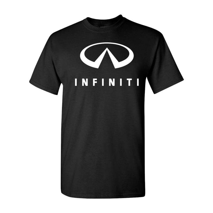 Youth Kids Infiniti Luxury Car Cotton T-Shirt | Color: Black | Main